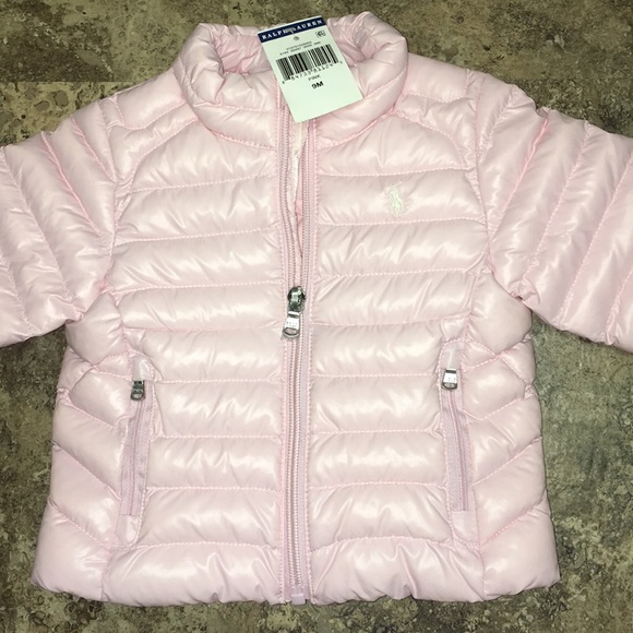 Ralph Lauren Other - SOLD NWT Ralph Lauren Polo BabyGirl Puffer coat 9m